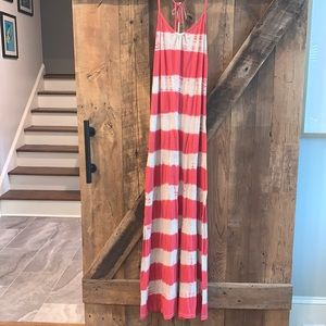 EUC Lucky Brand maxi dress coverup size XS